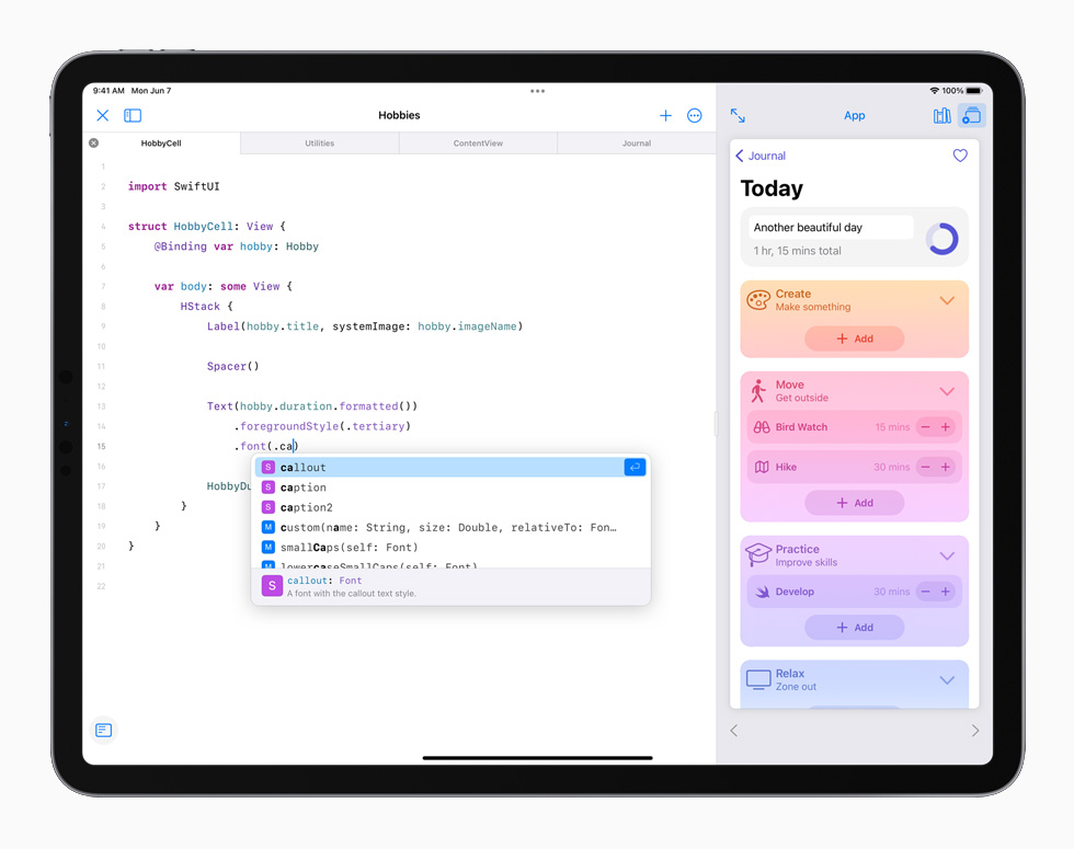iPad iOS 15