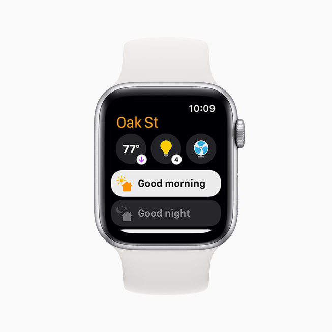 Com a chave digital no Apple Watch Series 6, os usuários podem destravar seus carros com segurança à distância e dar partida usando o aparelho quando estiverem no banco do motorista.