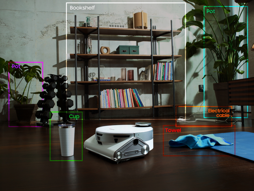 Bespoke Jet Bot AI + da Samsung