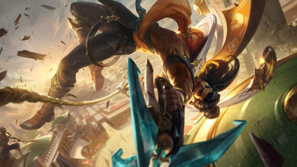 Akshan, o Sentinela Rebelde, da Riot
